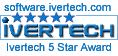 PictureNook has been awarded 5 Stars based on Ivertech's Software Rating Guidelines.