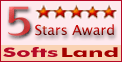 PictureNook has been rated with a 5 STARS AWARD by SoftsLand
